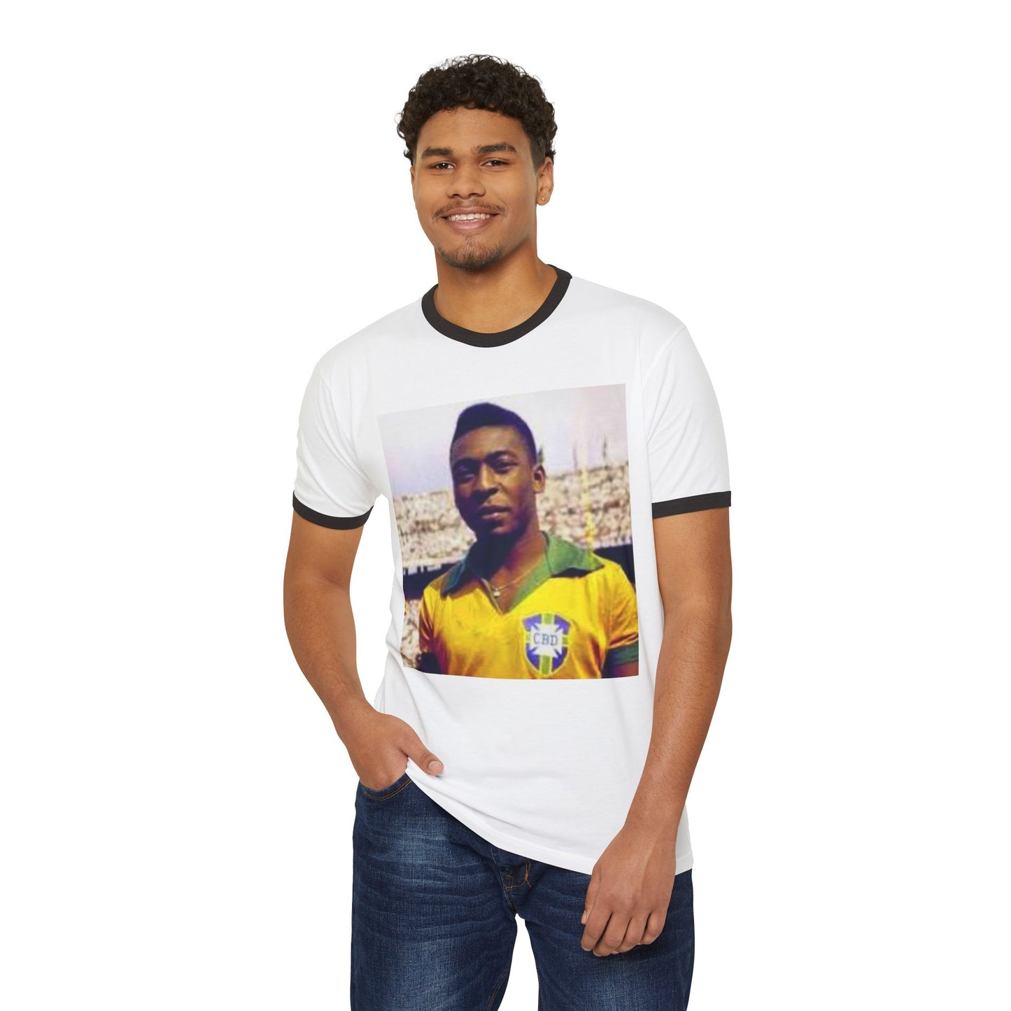 LEGENDS OF SOCCER T-SHIRT — BRAZIL (WC LIMITED EDITION)